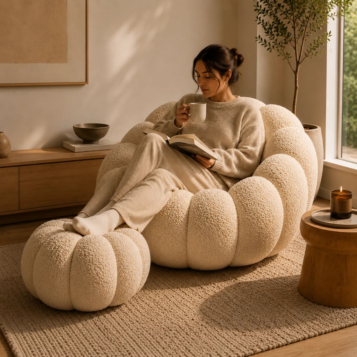 MUNA BURU — Sillón + Ottoman